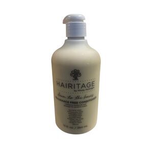 Hairitage Down to the Basics Fragrance-Free Conditioner 13 oz NEW Sensitive Scal